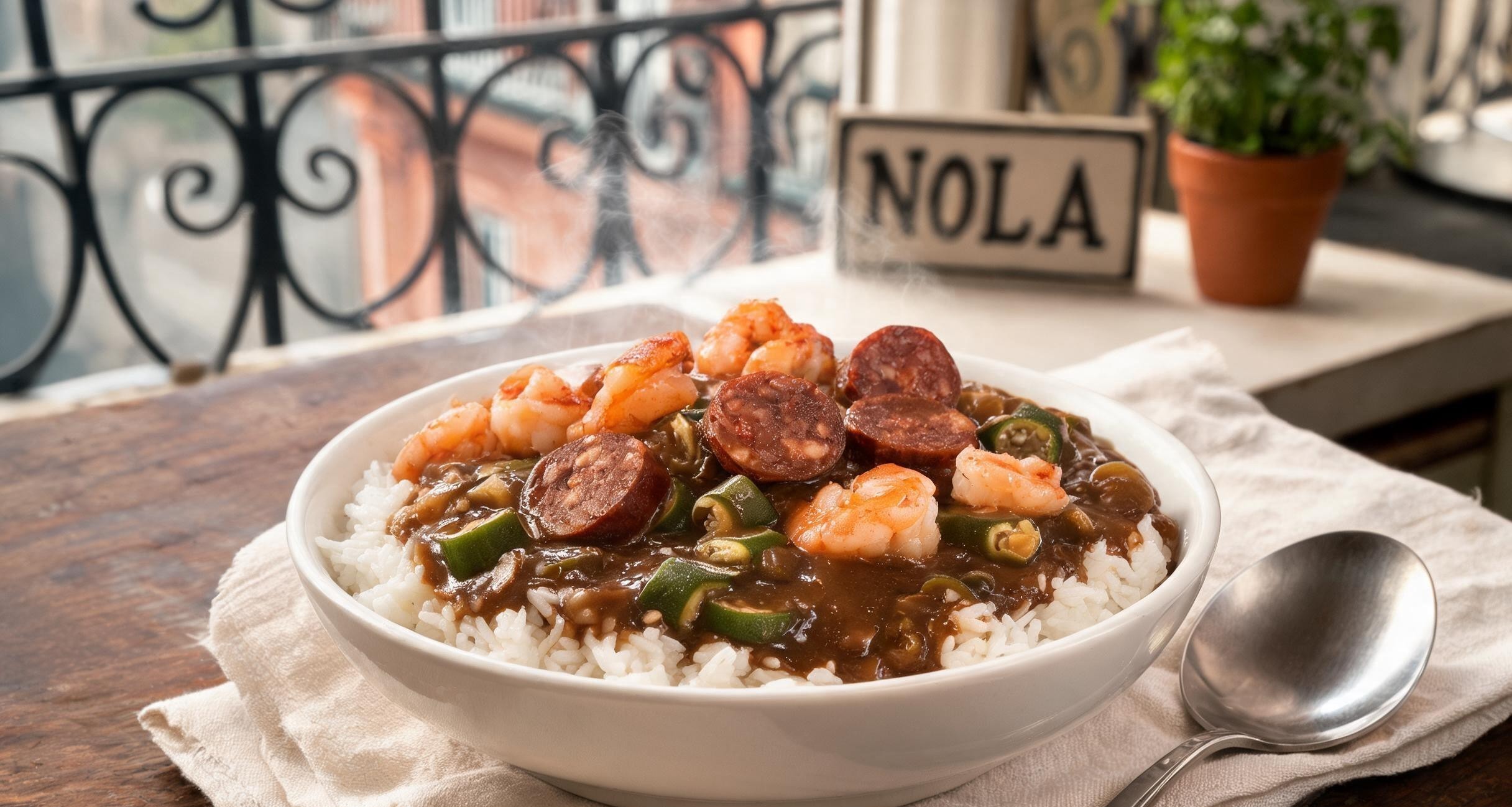 Gumbo from a New Orleans Kitchen: Roux, Okra, and the Argument That Divides a City