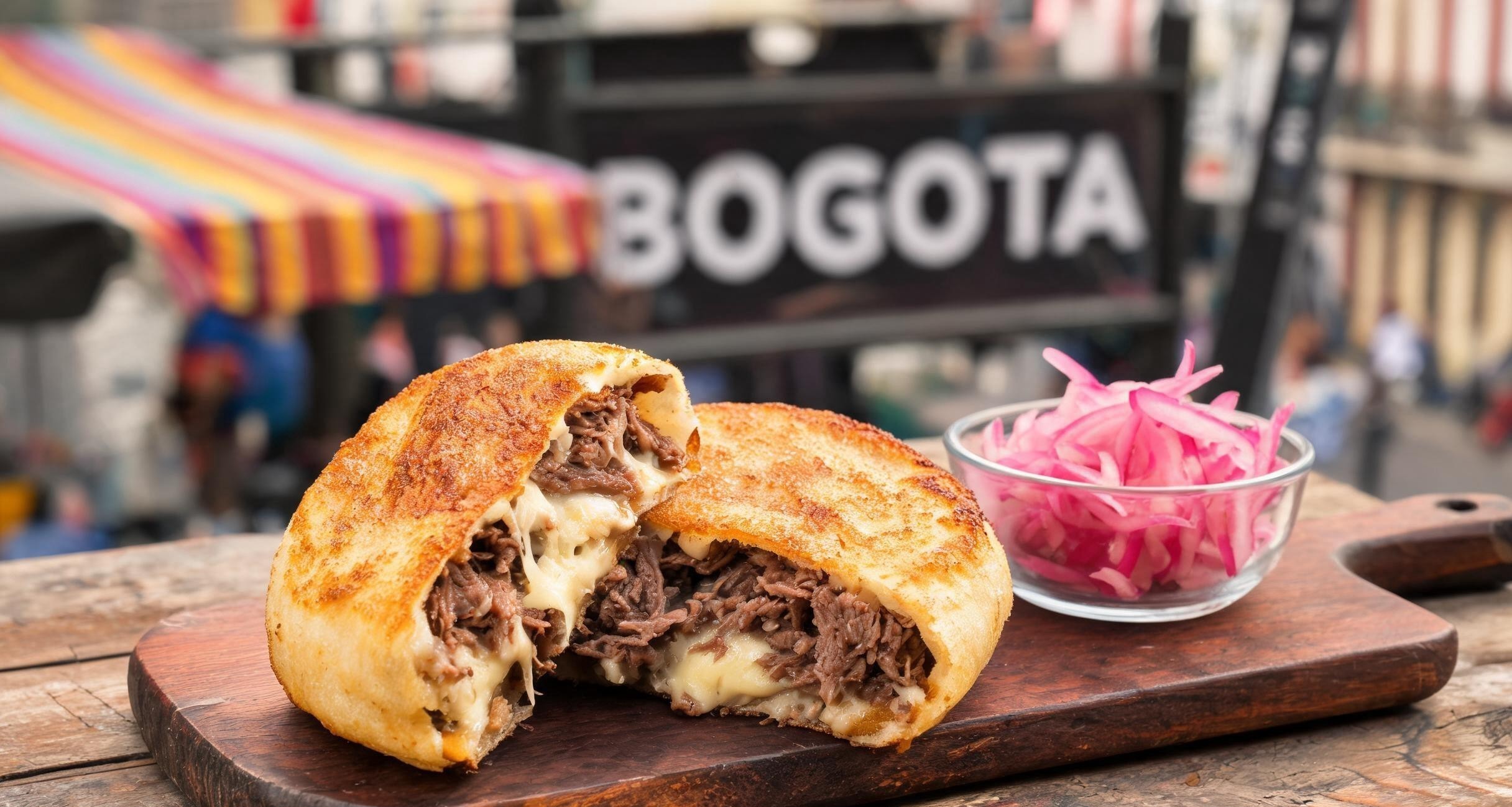 Arepa Bars in Bogota: Where the Corn Cakes Are Crispy Outside and Soft Inside