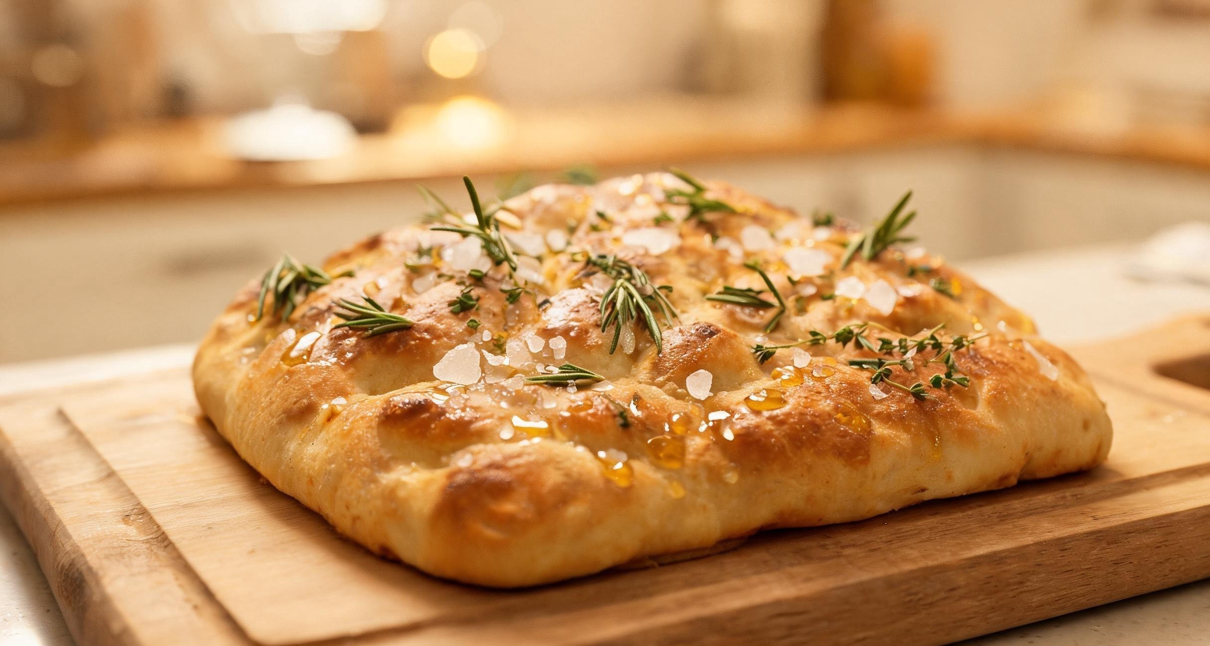  focaccia With Garden Herbs and Sea Salt: A Beginner Bread That Forgives Almost Everything