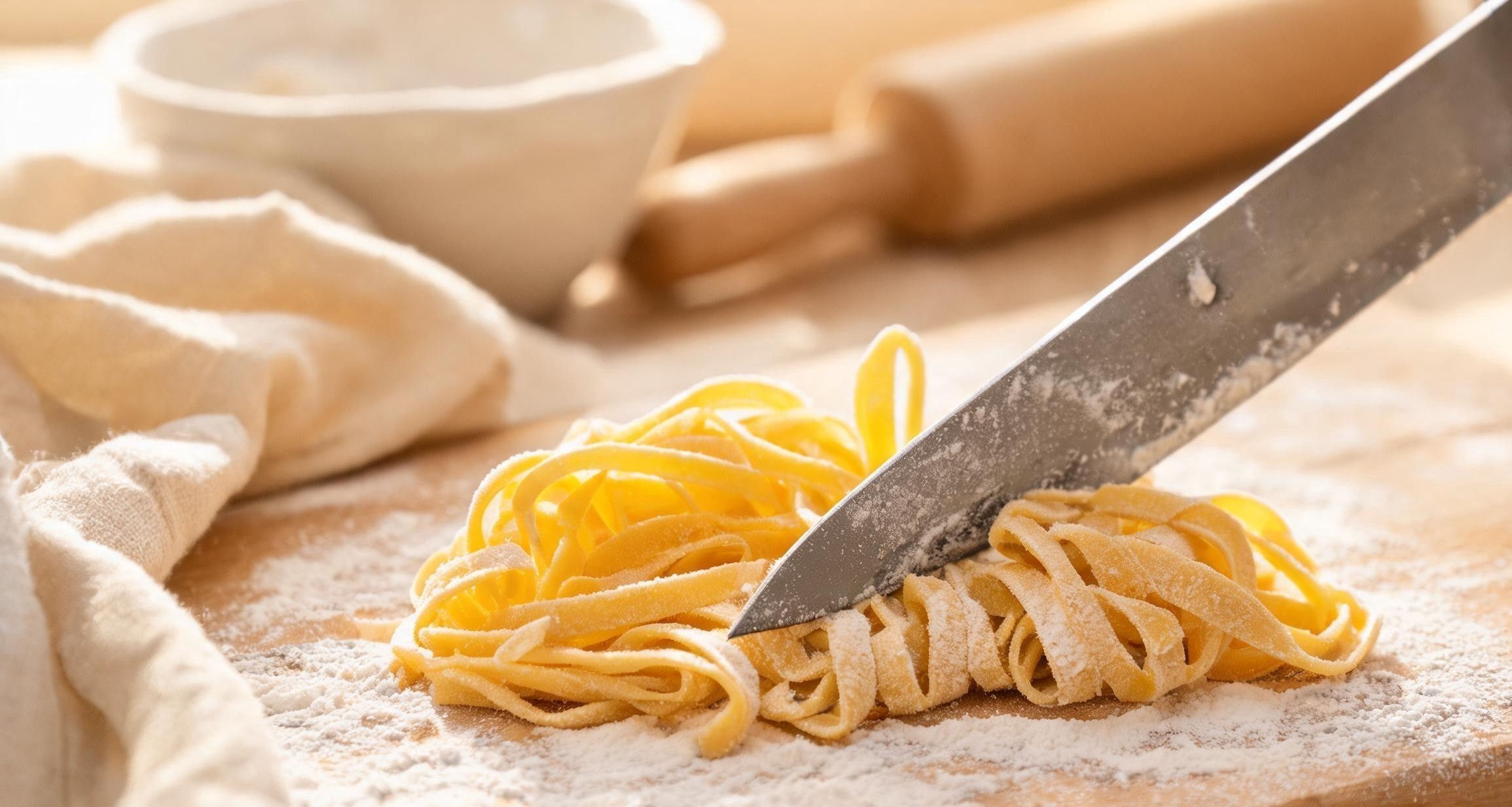 Fresh Egg Pasta With Just Two Ingredients: A No-Machine Method That Works