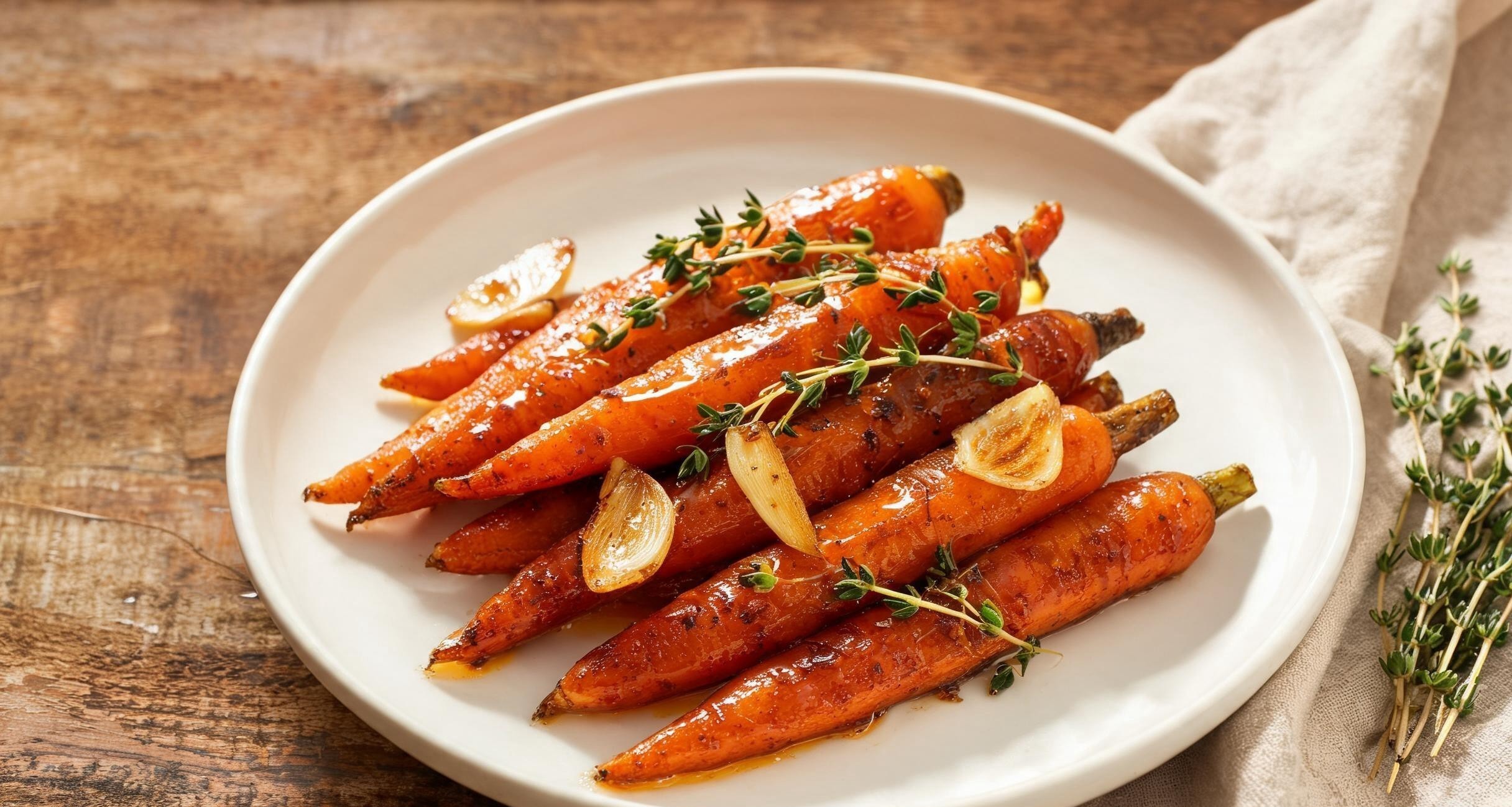 Honey-Glazed Carrots With Thyme and Garlic: The Side Dish That Stole the Show