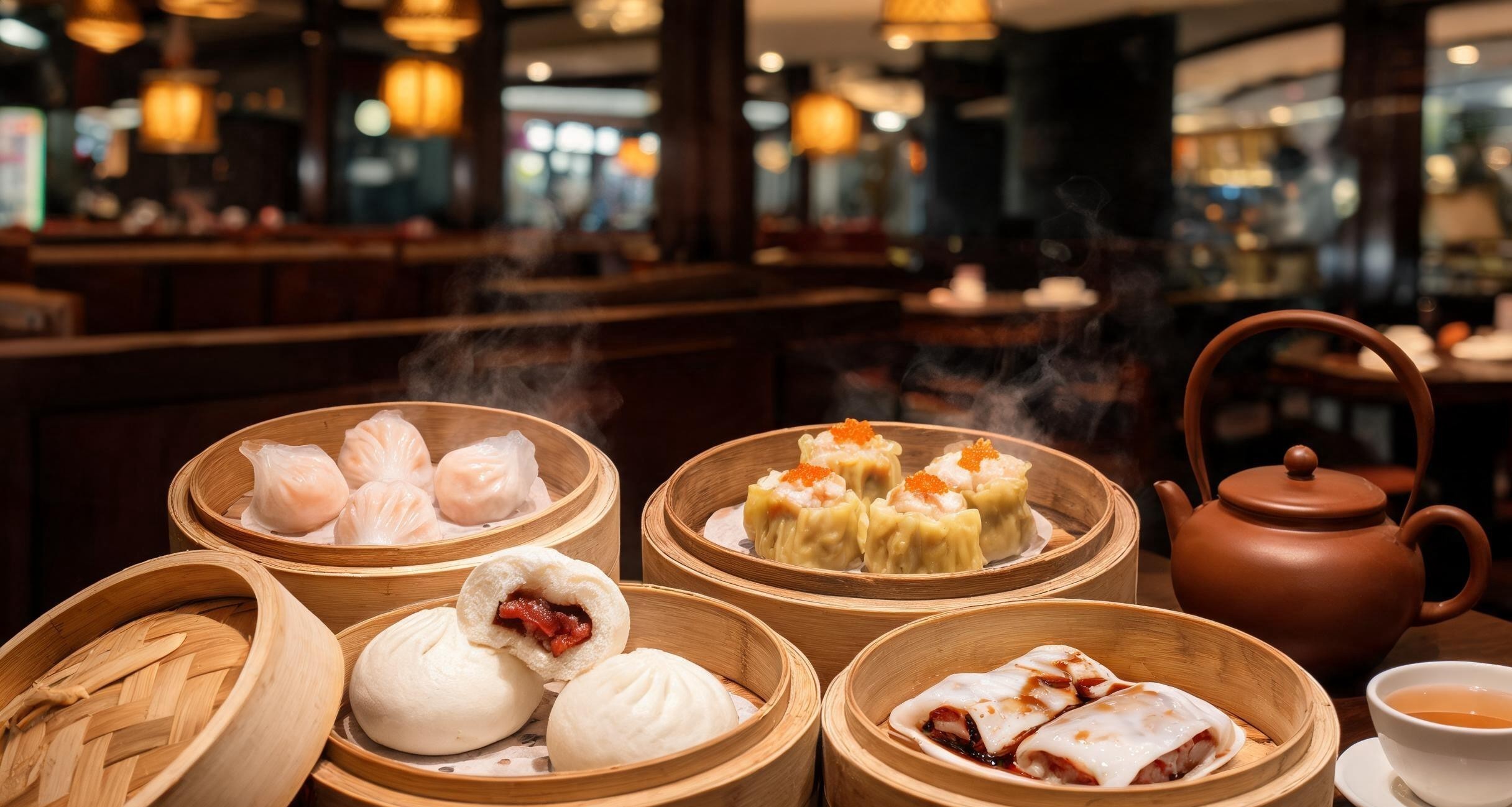 Dim Sum in Hong Kong: The Morning Ritual That Feeds a Table of Ten in Forty Dishes