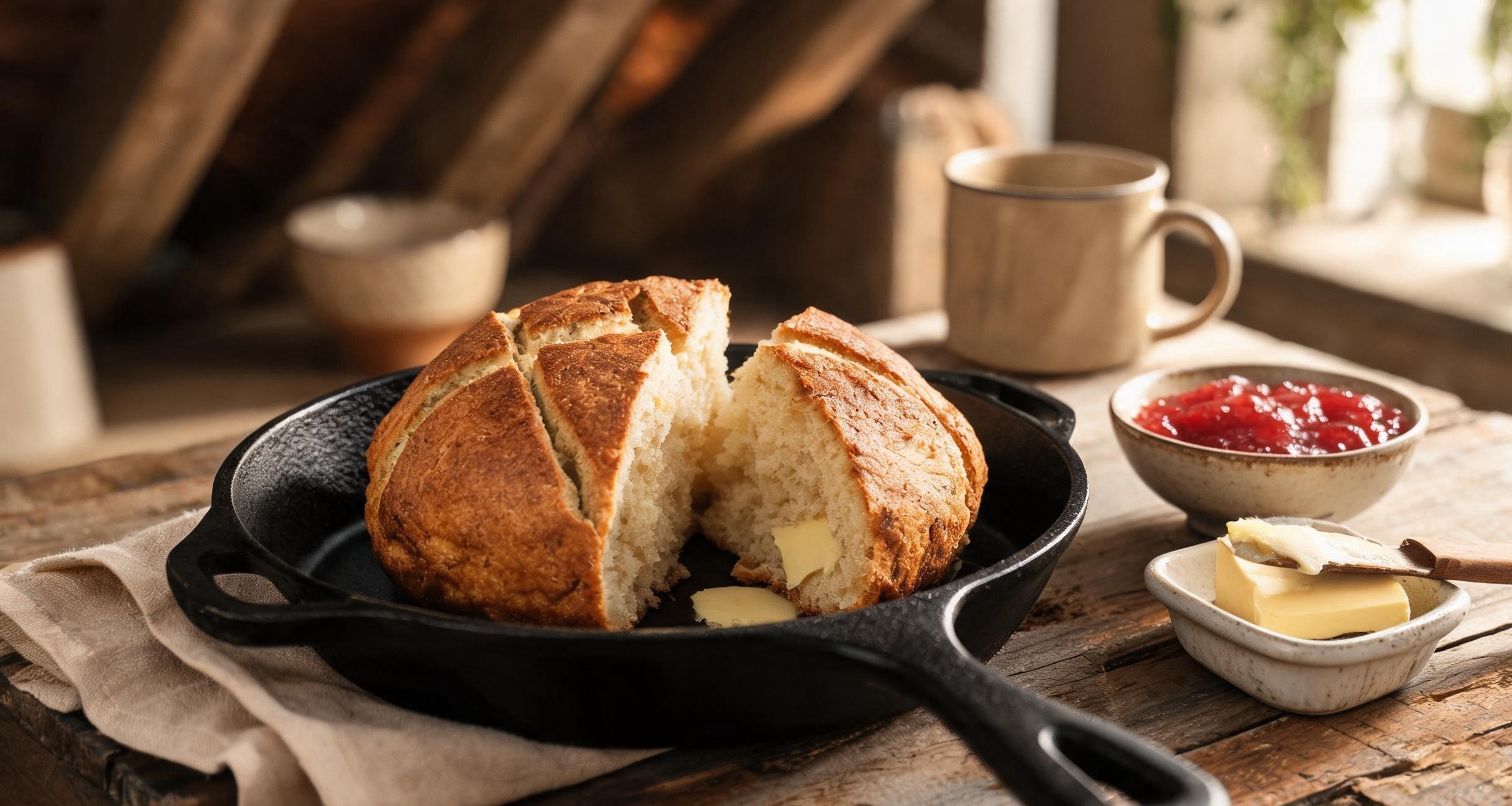 Irish Soda Bread in Forty Minutes: No Yeast, No Kneading, No Wait