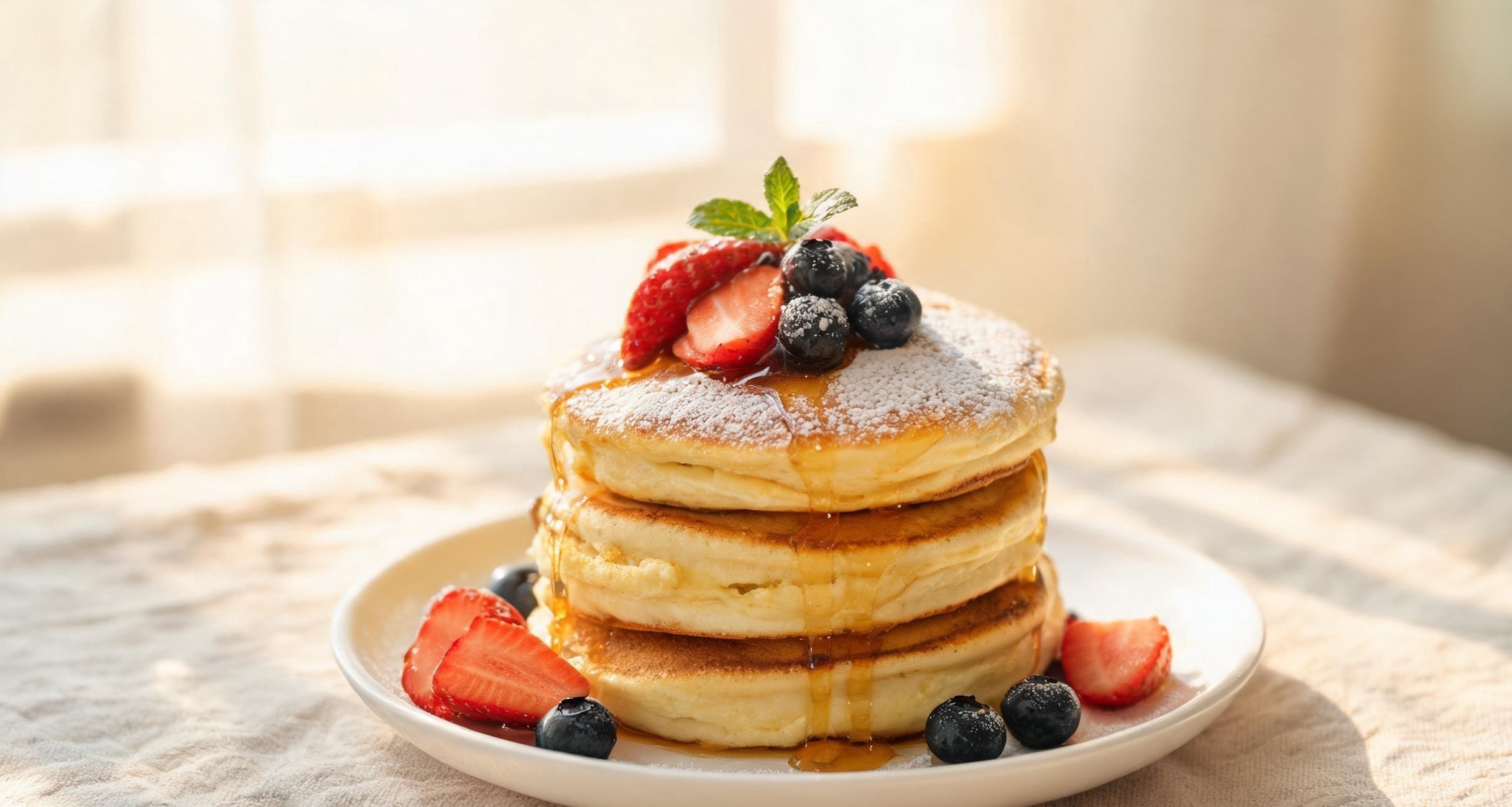 Lemon Ricotta Pancakes: The Weekend Breakfast That Tastes Like a Cheesecake Made on a Griddle