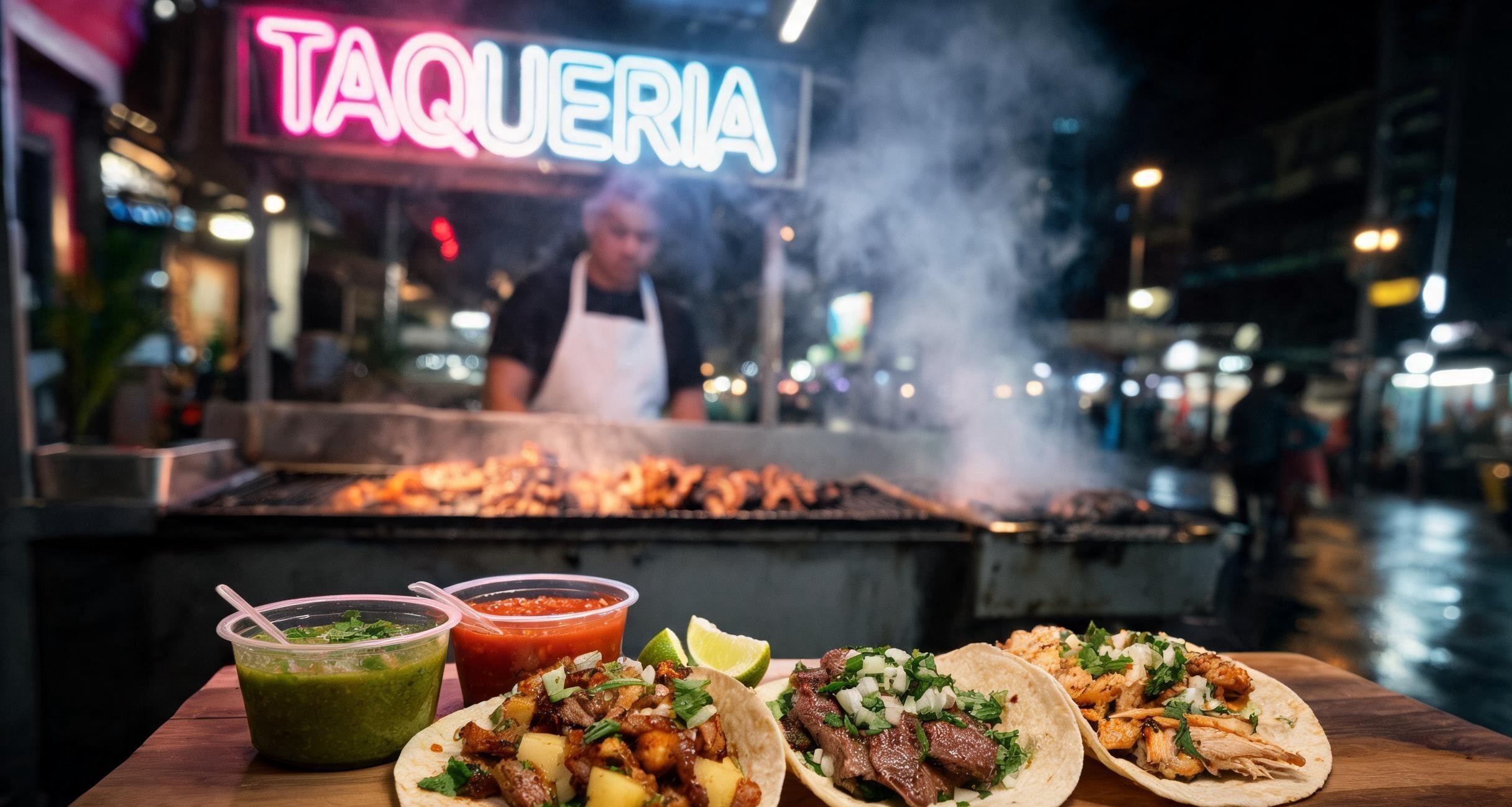 Taco Stands in Mexico City After Midnight: The Best Tacos Are Served When Most People Are Asleep