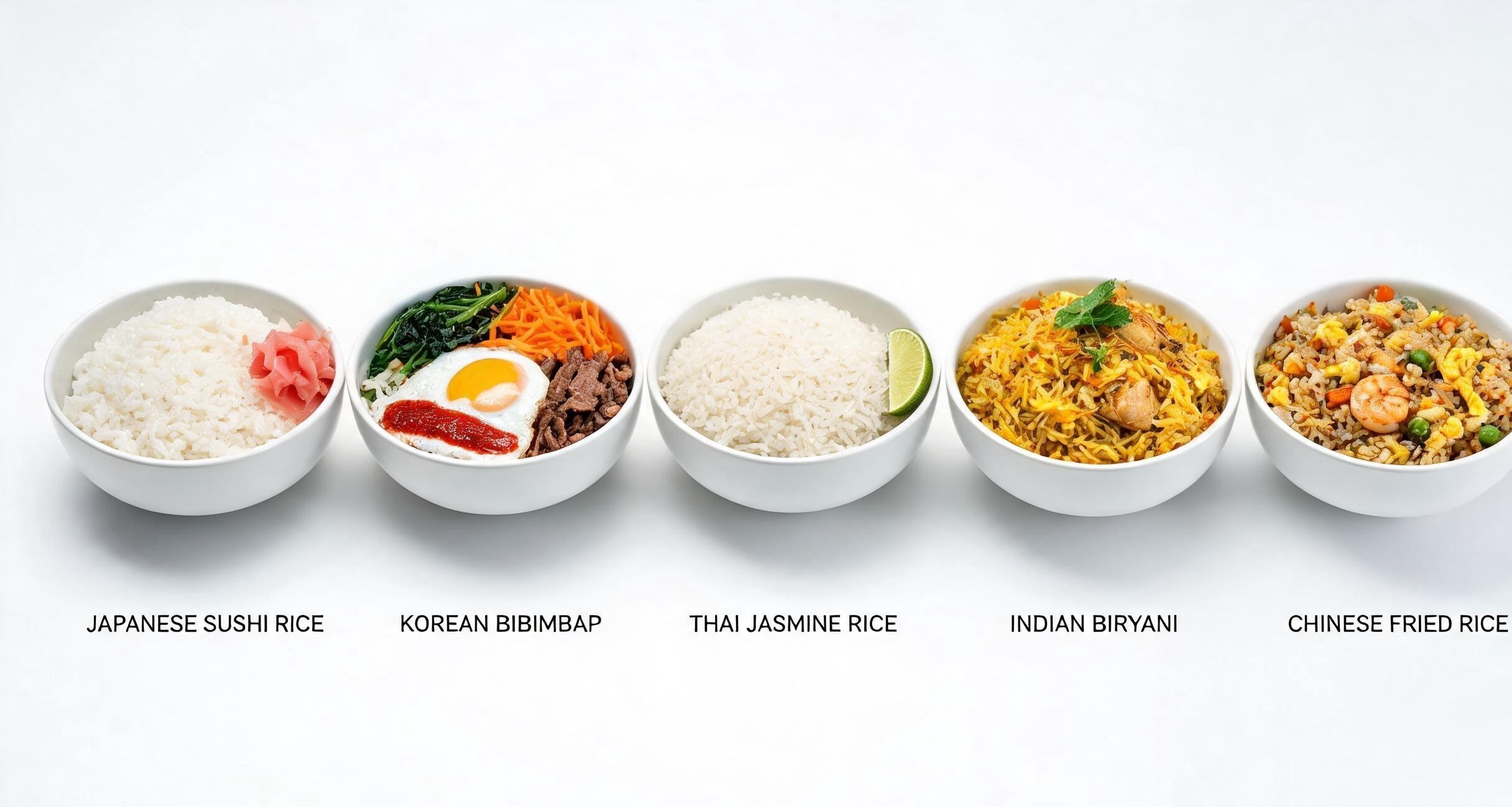 Rice Across Asia: How One Grain Becomes Five Completely Different Meals in Five Countries