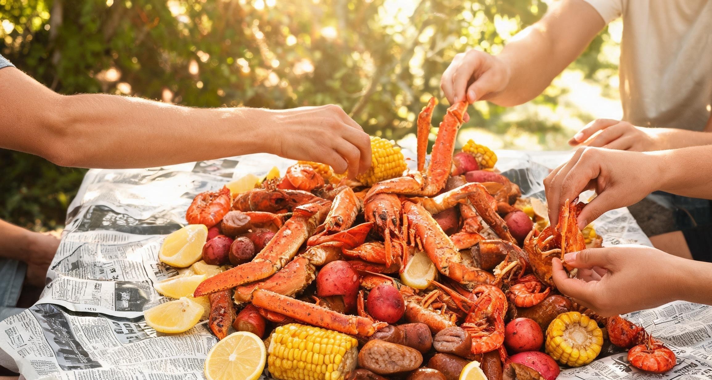 A Proper Southern Seafood Boil: Recipes From Three Families Who Have Been Doing This for Decades