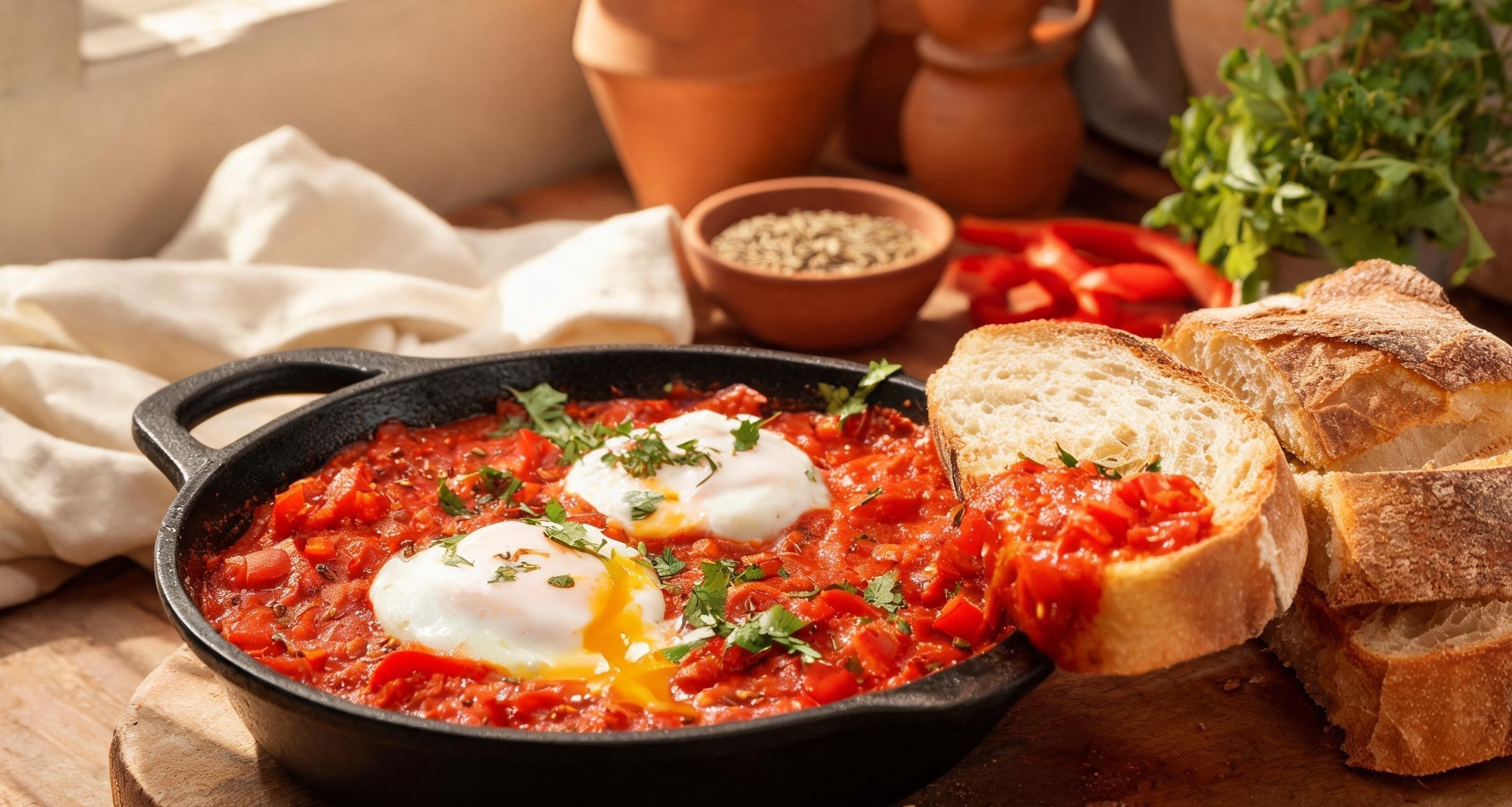Shakshuka for a Late Morning: The North African Eggs That Taste Different in Every Kitchen