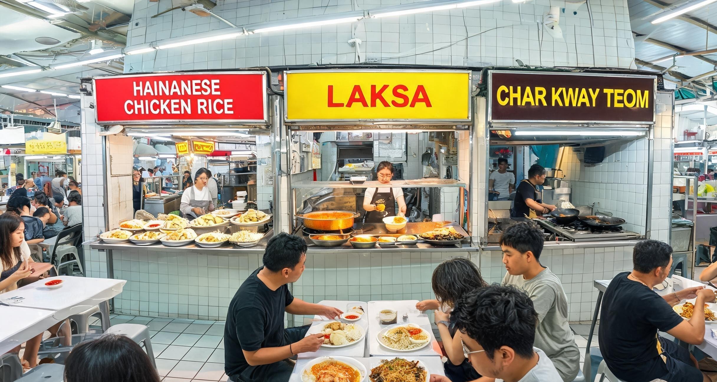 Hawker Centers in Singapore: The Food Courts That Earned Michelin Stars