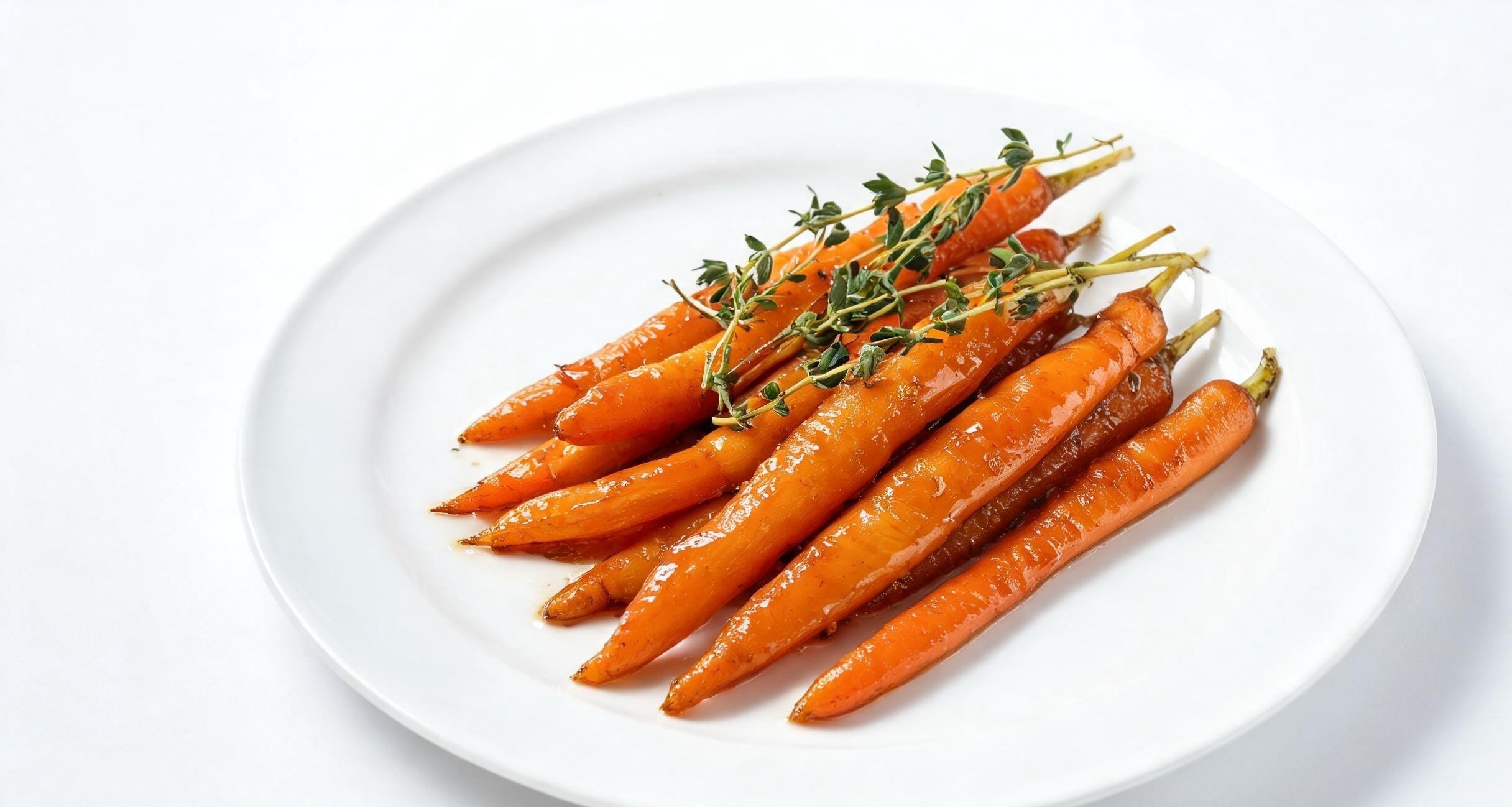 Honey glazed carrots 2