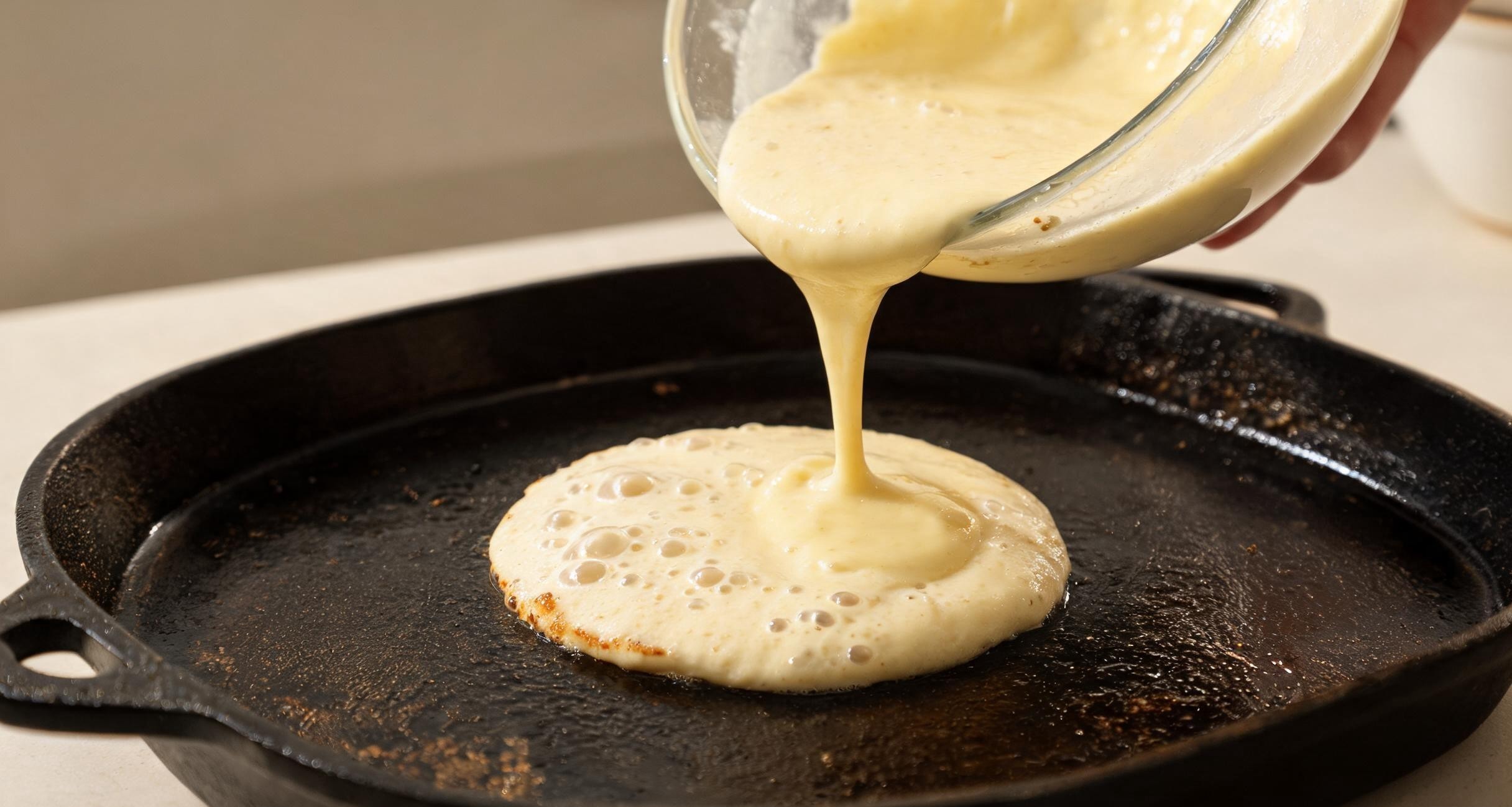 Lemon ricotta pancakes 1