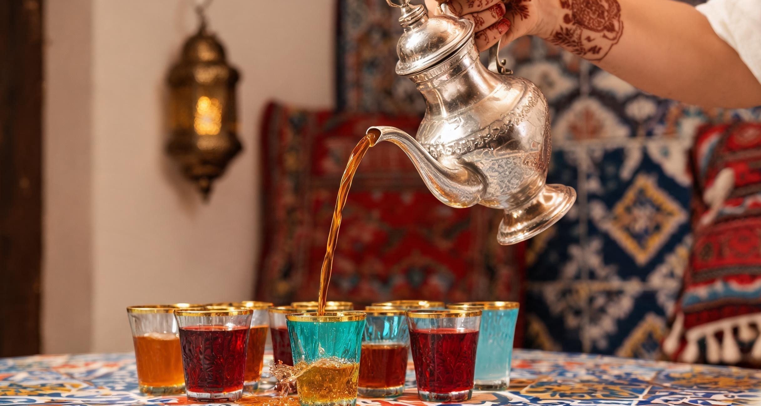 Moroccan mint tea 2