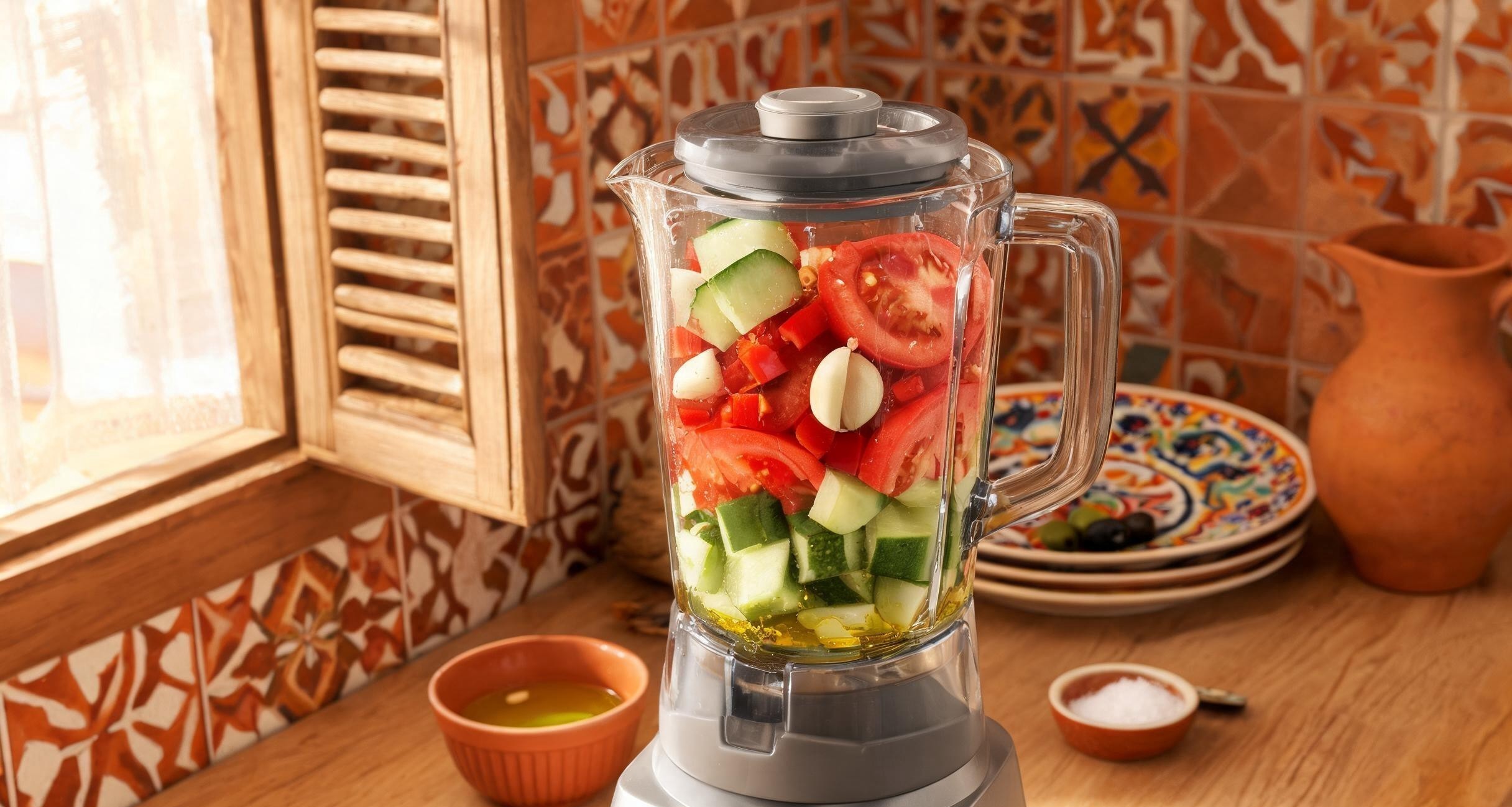 Spanish gazpacho 1