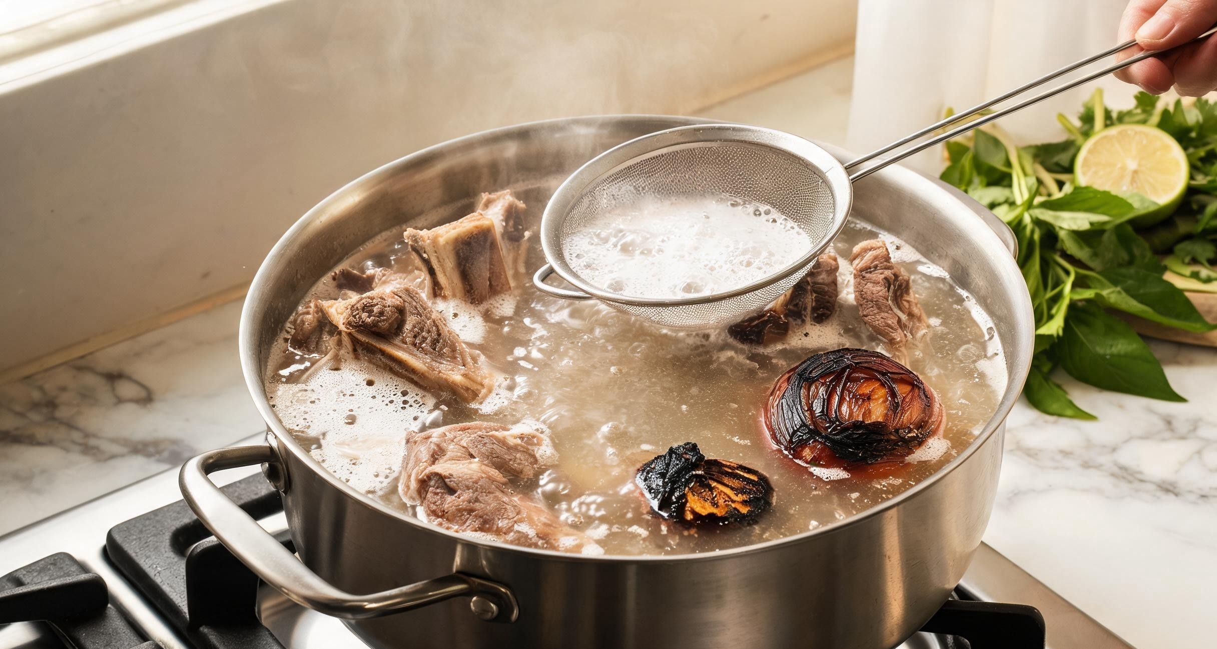 Vietnamese pho broth 1
